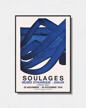 Pierre Soulages - Exhibition Poster, Pas De LArt