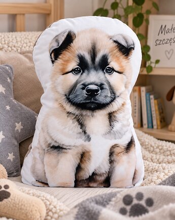 Poduszka piesek przytulanka piesek akita inu maskotka pluszowy akita inu, Uszyciuch