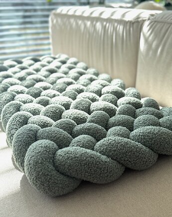 Pleciona mata podłogowa - boucle szałwia, SPARROW