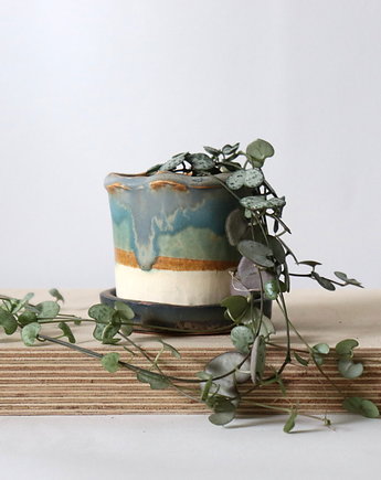Mała doniczka ceramiczna, Otuliny Ceramika dla roślin