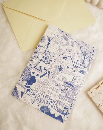 Pocztówka Ilustracja Gdańsk, Maybe Jwlr