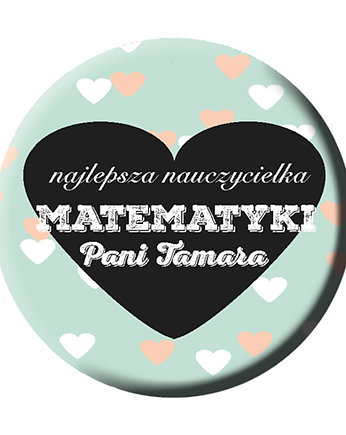 Magnes dedykowany nauczycielce z imieniem,, Sowia Aleja