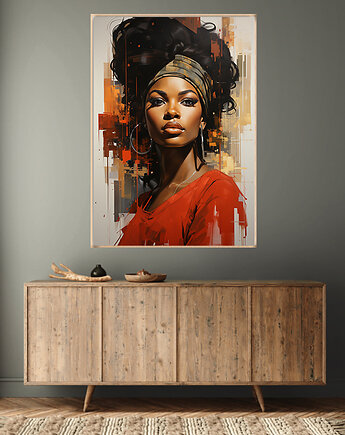 Barwy Afryki - Plakat - Druk - Abstrakcja, Surrealizm, Fotografia, Loft #43, Black Sapphire Art