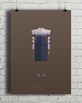 Blade Runner - Łowca Androidów - plakat Rachel, minimalmill