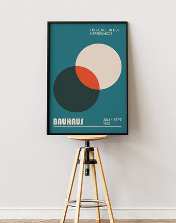 Minimalistyczny plakat - Bauhaus #21 - Do salonu, sypialni, biura, DAPIDOKA