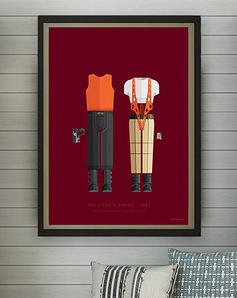 Piąty Element - plakat 50x70 cm fine art, minimalmill