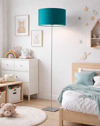Lampa podłogowa dla dzieci SOFIA KIDS z pastelowym abażurem, LYSNE