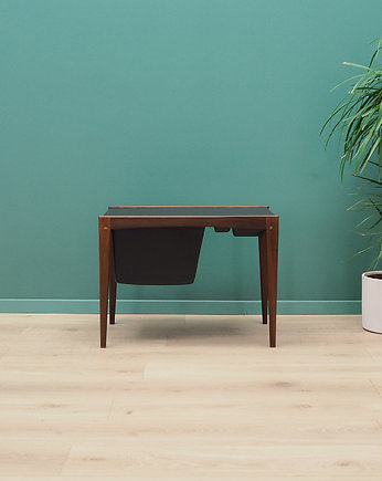 Stolik niciak tekowy, duński design, lata 60, Przetwory design