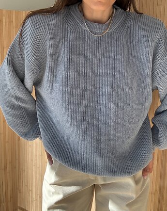 Sweter Touched organic sky, Patchouli