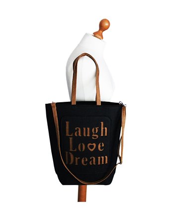 shopper bag folk  - love, Creatura