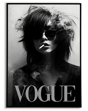 Plakat kobieta coco VOGUE moda, Bajkowe Obrazki