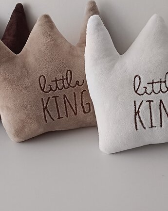 Maskotka personalizowana - korona (kolory, tkaniny), Little Angels