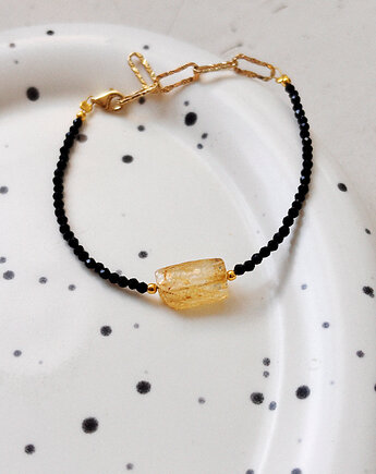 Bransoletka Onyks i Cytryn, Chmolowska Jewellery