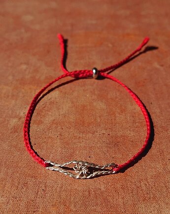 Antigua bransoletka na jedwabiu, NOMAD ACCESSORIES