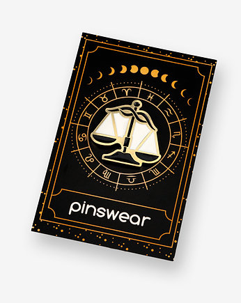 Pins znak zodiaku "Waga", PINSWEAR