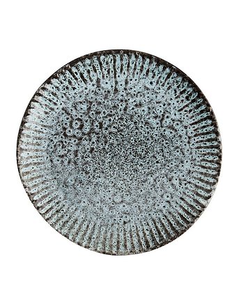 Talerz deserowy 21,5cm ceramiczny niebieski, Home Design