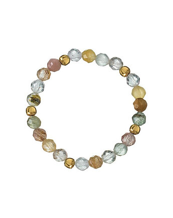 Pierścionek elastyczny agat botswana 2 mm, Bring Biżuteria