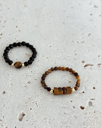 Zestaw Pierścionków elastycznych, Chmolowska Jewellery