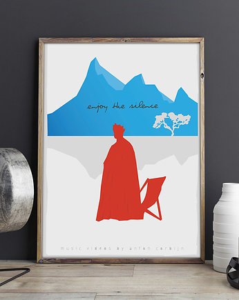 Plakat Depeche Mode - Enjoy The Silence, minimalmill