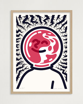 Plakat Sitodruk Bubble, Oneironauta
