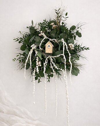 Wianek wiosenny zieleń cięta + suszki, Łąka