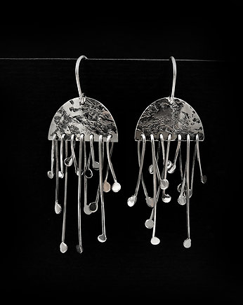 MARE - srebrne kolczyki, studio INDIGO