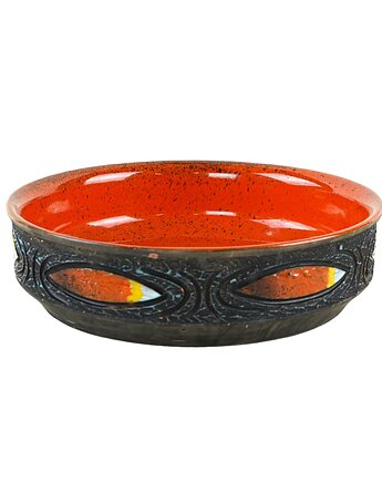 Misa ceramiczna, szwedzki design, lata 70, produkcja: Szwecja, Przetwory design