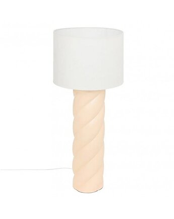 Lampa Podłogowa Lampa Ceramiczna Beige 102 cm, OKAZJE - Prezent na Urodziny