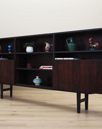 Biblioteczka palisandrowa, duński design, lata 70, projektant: Ib Kofod Larsen, Przetwory design
