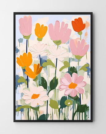 Plakat Jasne malarskie kwiaty, HOG STUDIO