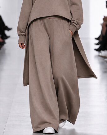 Spodnie cappuccino oversize YY600205, YULIYA BABICH