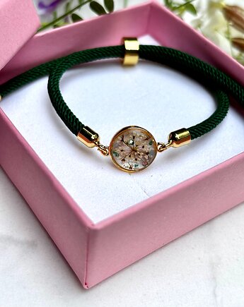 Bransoletka dzika marchew na perle, Frant Art Jewellery