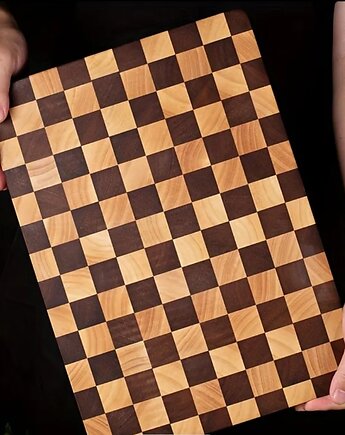 Deska do krojenia sztorcowa gruba duża 40 x 28 x 2.5cm, MKrawiec marzenia szyte na miare