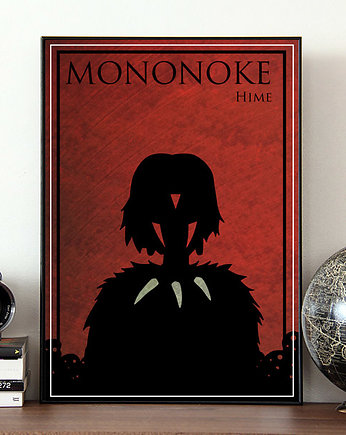Plakat Princess Mononoke , minimalmill
