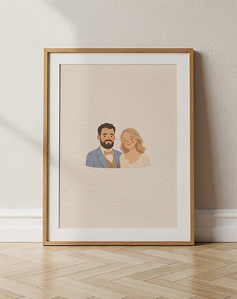 Personalizowany grafika na zamówienie (2 postacie), holi craft