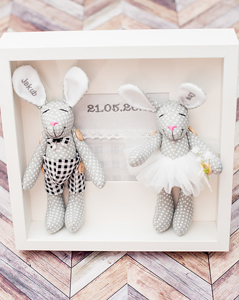 Prezent Dodatek na ślub Króliki, LalaShop