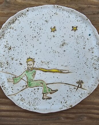 Talerzyk inspirowany Małym Księciem 17 cm, Ewa Duszka