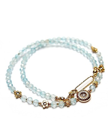 Topaz vol. 5 /choker/ 04.12.24 naszyjnik -  Szlachetna kolekcja, KiKa pracownia