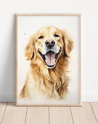 Plakat golden retriever, Whatever the timezone