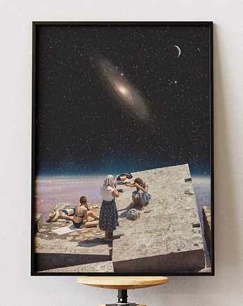 Plakat Smażing- Kolaż Fine Art, DAPIDOKA