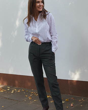 Spodnie wełniane Daniel Zieleń, On You