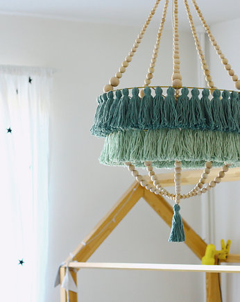 Boho Lampa Abażur z Chwostami-Katja Green, Cheri Berry