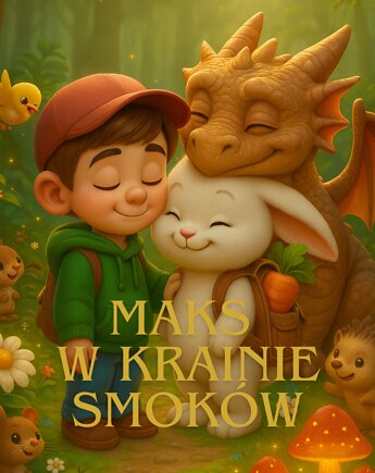 "W krainie smoków" książeczka personalizowana, Nasza Bajeczka