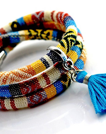 bransoletka MAGNETOOS BOHO PEROO z chwostem, Beezoo