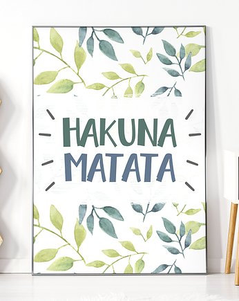 PLAKAT HAKUNA MATATA P074, Yoko Design