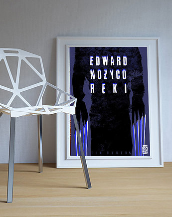Plakat filmowy Edward nożycoręki, kasia piotrowicz