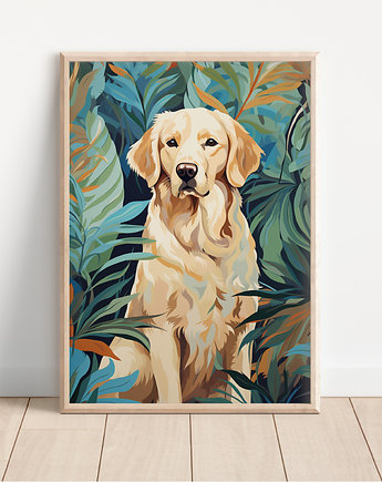 Plakat golden retriever, Whatever the timezone