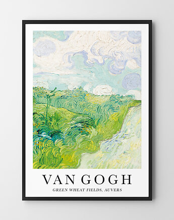 Plakat Van Gogh Green wheat fields, auvers, HOG STUDIO