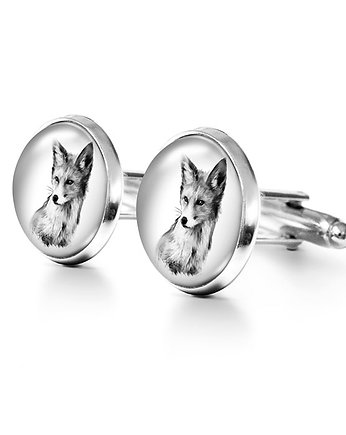 Lis - Into the Wild - spinki do mankietów