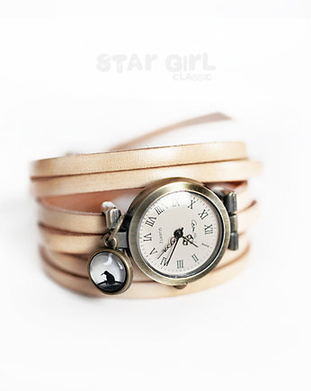 Star Girl - Kiwi - bransoletka zegarek, Ewa Saj Fotografie